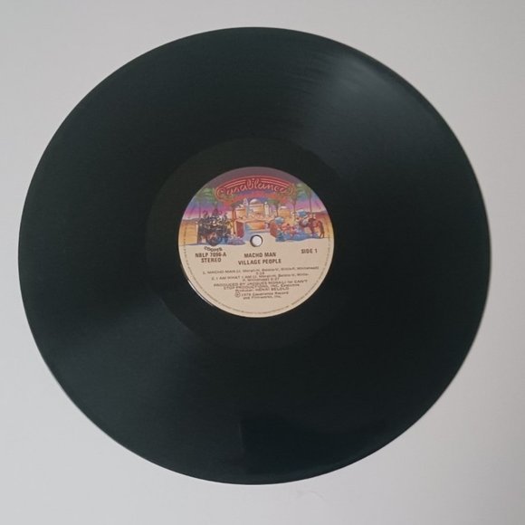 Vintage Village People Macho Man vinyl record, 1978 original first pressing - Picture 9 of 12